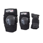 Urban Sk8er Black 3 Pad Set