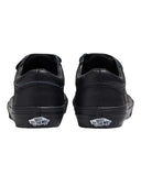 Vans Old Skool V Classic Tumble Black Mono Skateboard Shoes