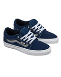 Vans Skate Chukka Low Sidestripe Navy Grey Skateboard Shoes