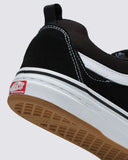 Vans Skate Kyle Walker Black White Skateboard Shoes heel detail