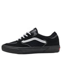 Vans Skate Rowley Black White Black Skateboard Shoes