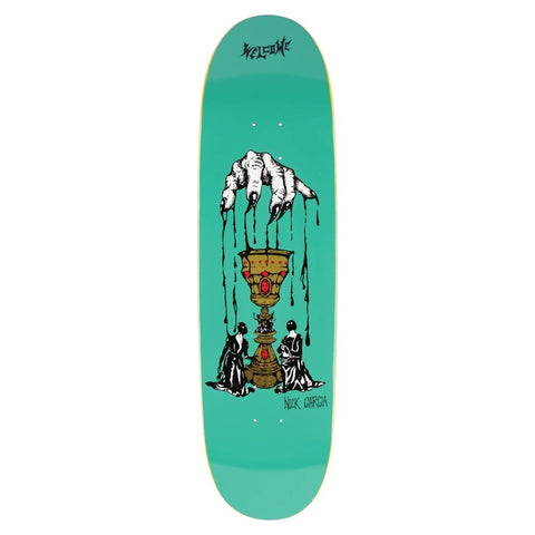 Welcome Chalice On Boline Teal 8.8 Skateboard Deck