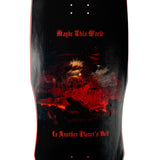 Welcome Depths On Dark Lord Red Dip 9.8 Skateboard Deck