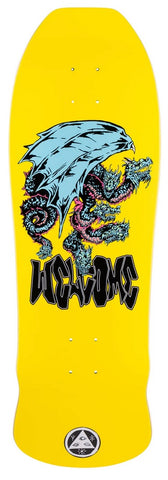 Welcome Dragon On Early Grab Yellow 10 Skateboard Deck
