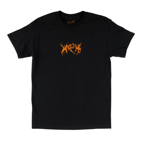 Welcome Firebreather Black Tee Front Shot