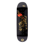 Welcome Self Portrait On Baculus 2 Black Gold Foil 9.0 Skateboard Deck