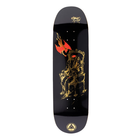 Welcome Self Portrait On Baculus 2 Black Gold Foil 9.0 Skateboard Deck