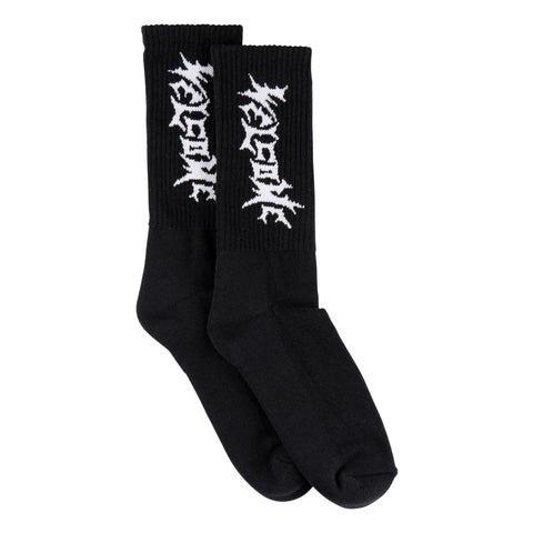 Welcome Skateboards Vampire Black Socks
