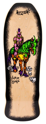 Welcome Super Simp On Early Grab Natural Stain 10" Skateboard Deck