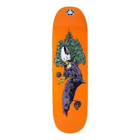 Welcome Tonight I'm Yours On Baculus 2 orange 9.0" Skateboard Deck