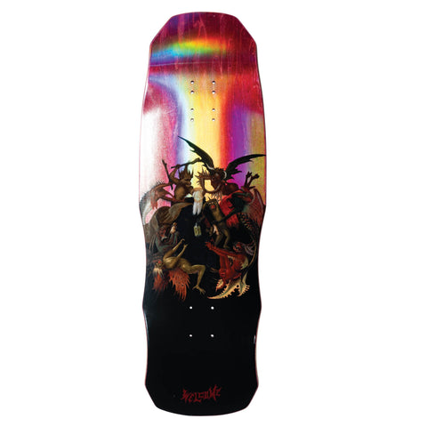 Welcome Torment On Dark Lord Red Stain 9.8 Skateboard Deck