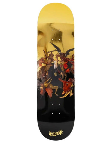 Welcome Torment On Popsicle Black Gold Foil 8.75 Skateboard Deck