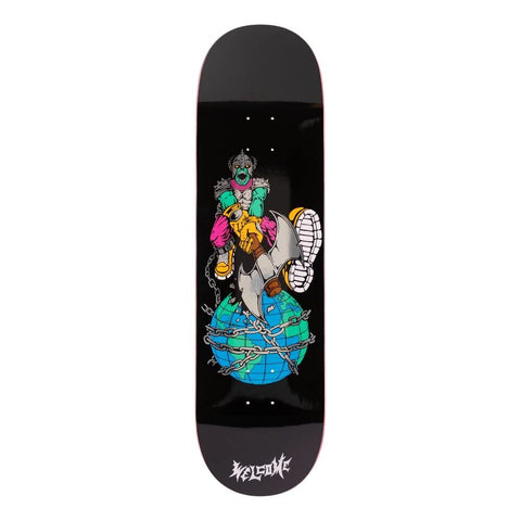 Welcome Unchained On Pop Black 8.75 Skateboard Deck