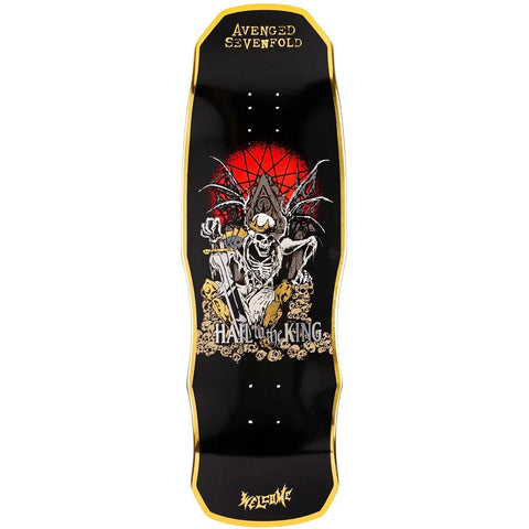 Welcome X Avenged Sevenfold Hail To The King 9.75" Skateboard Deck
