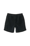 Xlarge Wide Beach Cord Beachshort Pigment Black Shorts