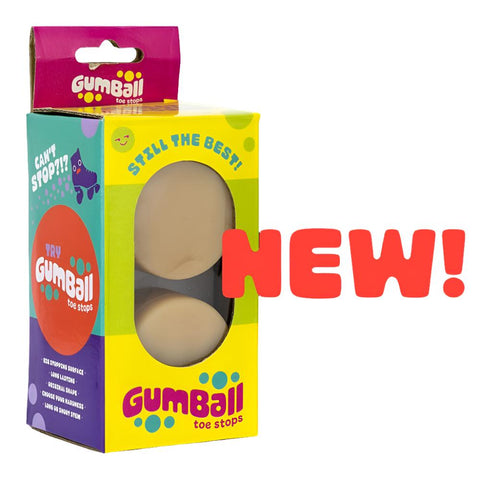 Gumball Short Stem 75a Natural Rollerskate Toe Stops