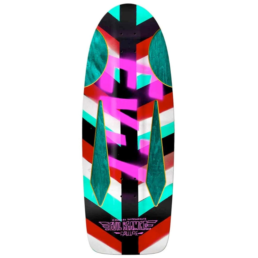 Krooked Evil Beamer Coupe Deck Gonz デッキ Krooked Evil Beamer Coupe Blue 10.75 Skateboard Deck – World