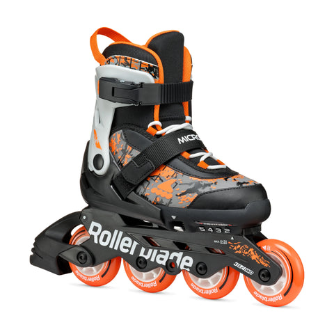 Rollerblade Microblade SL Black/Orange Kids Inline 1