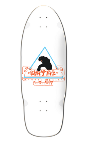 SMA Natas Panther White Dip 10" Skateboard Deck