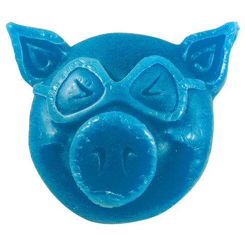 Pig Head Blue Wax