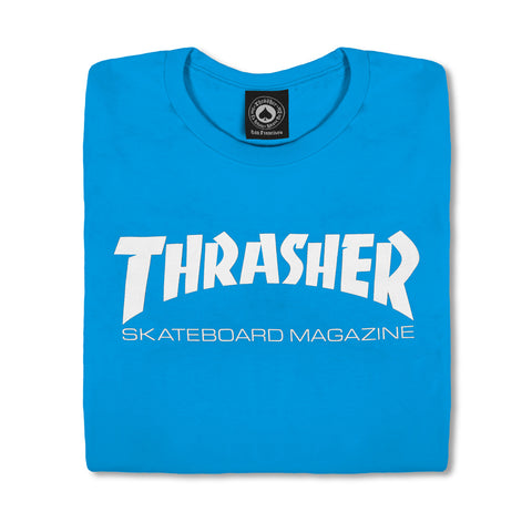 Thrasher Skate Mag Womens Teal Tee Med