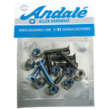 Andale Blue 7/8" Allen Skateboard Hardware