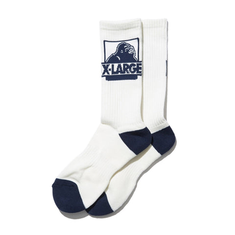 X-Large OG Classic White 3 Pack Socks