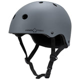 Pro Tec Lo Pro Matte Grey Helmet