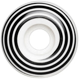 Hazard Swirl CP White 53mm 101a Skateboard Wheels