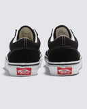 Vans Old Skool Black/True White Kids Skateboard Shoes