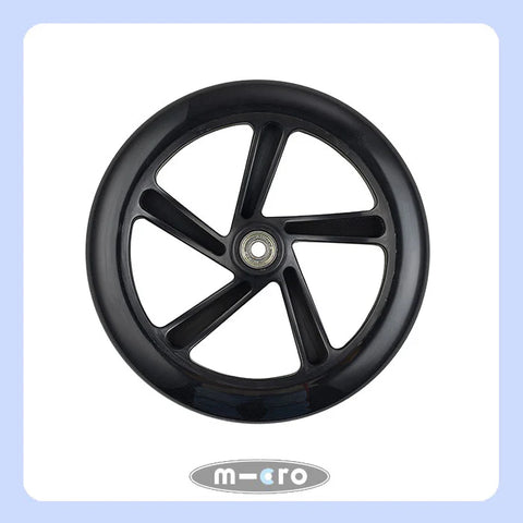 Micro Cruiser 180mm Scooter Wheel Black With Bearings