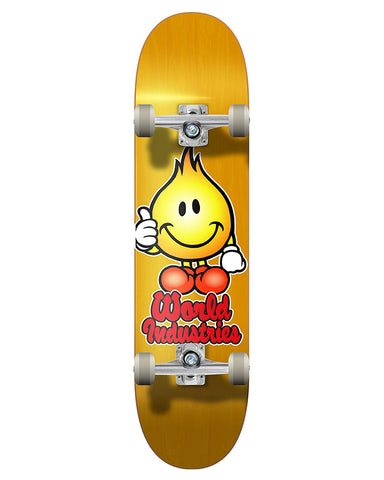 World Industries Flameboy Thumbs Up 6.75 Complete Skateboard