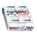 Bones Hardcore Soft White 81A 4 Pack Skateboard Bushings