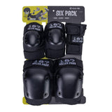 187 Six Pack Black 3 Pad Set 