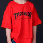 Thrasher Skate Mag Youth Red Tee