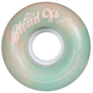 Chaya Cloud 9's 62x38mm/78a Rollerskate Wheels 4 Pack