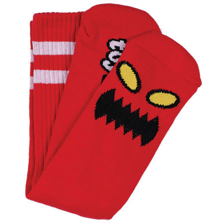 Toy Machine Monster Face Red Socks