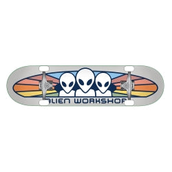 Alien Workshop Spectrum 7.75" Grey Complete Skateboard