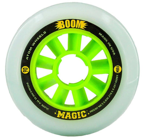 Atom Boom Magic 90mm/Firm Single Rollerblade Wheel