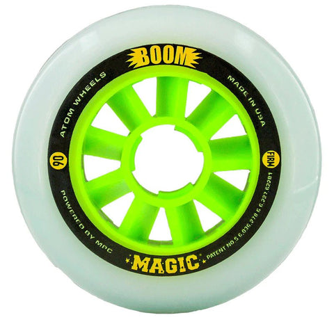 Atom Boom Magic 90mm/XXFirm Single Rollerblade Wheel