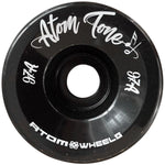 Atom Tone 57mm/97a Black 4pk Rollerskate Wheels