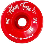 Atom Tone 57mm/97a Red 4pk Rollerskate Wheels