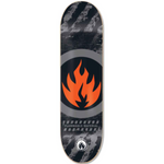 Black Label Circle Flame 8.5" Skateboard Deck