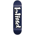 Blind Vintage Logo Navy 8.0" Skateboard Deck