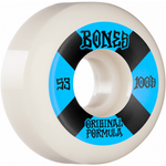 Bones 100's V5 Formula White 53mm Skateboard Wheels