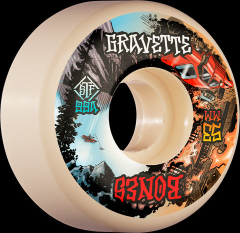 Bones STF Gravette Heaven N Hell 53mm Wheels