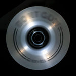 Bont Glow 62x35mm/83a LED White Rollerskate Wheels 4 Pack