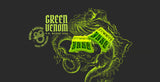 Brunny Hardcore P.O. 3056 Green Venom Rollerskate Grind Blocks