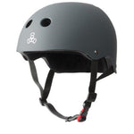 Triple 8 The Certified Sweatsaver Carbon Rubber Helmet