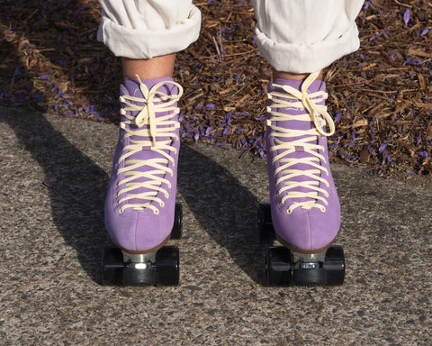Chuffed Wanderer Purple Rollerskates